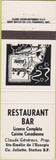 Matchbook Cover - Restaurant Bar Co Ste Emelie