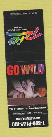 Matchbook Cover - Rio Casino Las Vegas NV