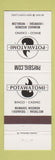 Matchbook Cover - Potawatomi Bingo Casino Milwaukee WI