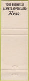 Matchbook Cover - Frank's Barber Shop Fort Myers Beach FL Jeweler