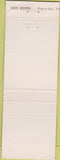 Matchbook Cover - House of Egor Chicago IL Barber CREASES