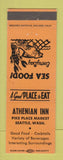 Matchbook Cover - Athenian Inn Seattle WA
