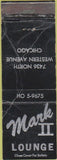 Matchbook Cover - Mark II Lounge Chicago IL POOR