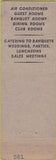 Matchbook Cover - Bellerive Hotel Kansas CityMO