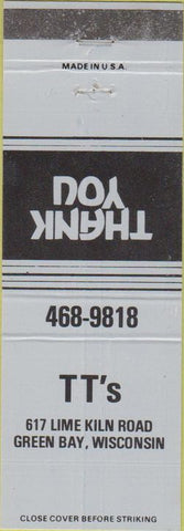 Matchbook Cover - TT's Green Bay WI