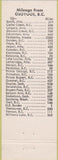 Matchbook Cover - Avalon Motor Trailer Court Osoyoos BC
