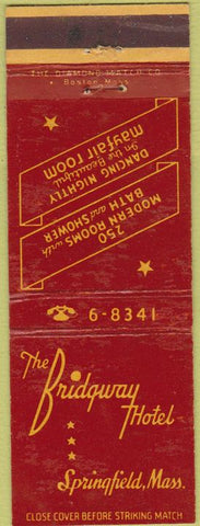 Matchbook Cover - Bridgay Hotel Springfield MO