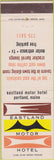 Matchbook Cover - Eastland Motor Hotel  Portland ME
