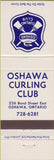 Matchbook Cover - Oshawa Curling Club ON