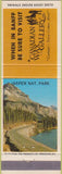 Matchbook Cover - Canadian Wax Gallery Banff