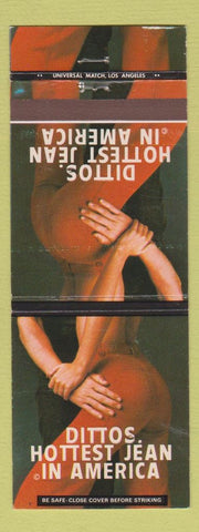 Matchbook Cover - Ditto's Jeans girlie Kansas City MO