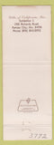 Matchbook Cover - Ditto's Jeans girlie Kansas City MO