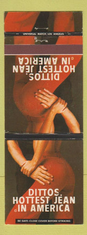 Matchbook Cover - Ditto's Jeans girlie Roswell NM