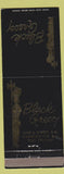 Matchbook Cover - Black Greco Washington DC