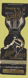 Matchbook Cover - Alfio's La Taverna Washington DC WORN Jewelite