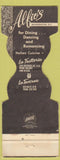 Matchbook Cover - Alfio's La Taverna Washington DC WORN Jewelite