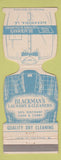 Matchbook Cover - Blackman's Laundry Cleaners Alexandria LA Jewelite