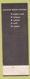 Matchbook Cover - Nakato Japanese Atlanta GA WEAR