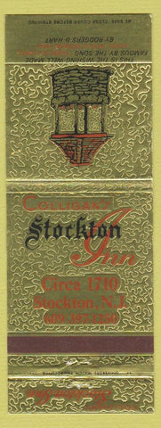 Matchbook Cover - Colligan's Stockton Inn Stockton NJ