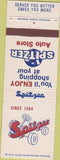 Matchbook Cover - Spitzer Auto Store car sales NO TOWN