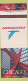 Matchbook Cover - Piedmont Airlines Chicago IL WEAR
