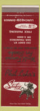 Matchbook Cover - Phil Lehr's Steakery San Francisco CA
