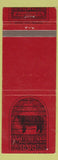 Matchbook Cover - Medium Rare Restaurant Palm Desert Minneapolis MN