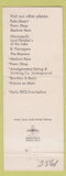 Matchbook Cover - Medium Rare Restaurant Palm Desert Minneapolis MN