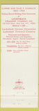 Matchbook Cover - Luckenbach Steamship Company New York City