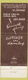 Matchbook Cover - Vargo's Livonia MI restaurant