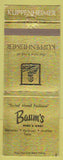 Matchbook Cover - Kuppenheimer Clothes Baum's Mercedes McAllen Harlingen TX