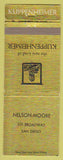 Matchbook Cover - Kuppenheimer Clothes Nelson Moore San Diego CA #1
