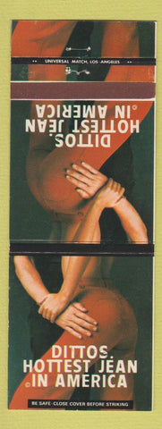 Matchbook Cover - Ditto's Jeans girlie Dallas TX