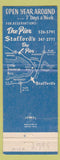 Matchbook Cover - The Pier Stafford's Petoskey Harbor Springs MI