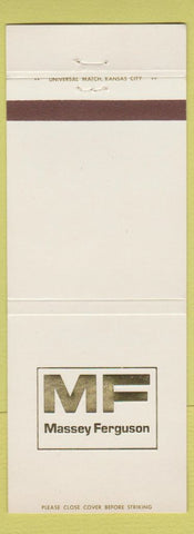 Matchbook Cover - Massey Ferguson Tractors East Stroudsburg PA