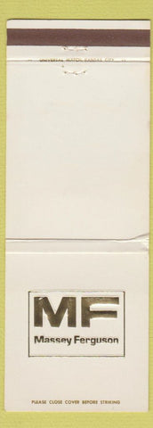Matchbook Cover - Massey Ferguson Tractors Belle Glade FL
