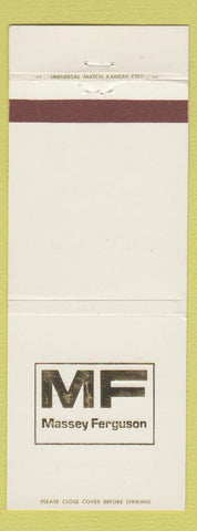 Matchbook Cover - Massey Ferguson Tractors Spiritwood ND Conley