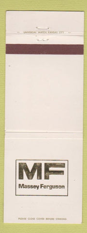Matchbook Cover - Massey Ferguson Tractors Wilmington OH
