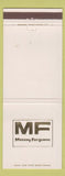 Matchbook Cover - Massey Ferguson Tractors Stow Skow Humboldt IA