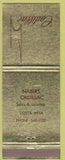 Matchbook Cover - Nabers Cadillac Costa Mesa CA
