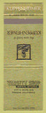 Matchbook Cover - Kuppenheimer Clothes Varsity Shop Fresno CA