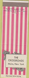 Matchbook Cover - Crossroads Moira NY