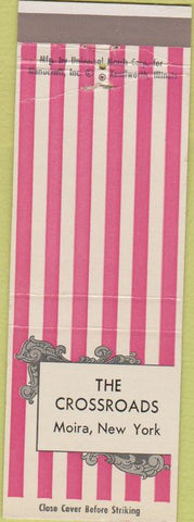 Matchbook Cover - Crossroads Moira NY
