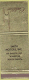 Matchbook Cover - Smith Cadillac Wahpeton ND
