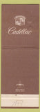 Matchbook Cover - Schreffler Pontiac Buick Cadillac Sunbury PA