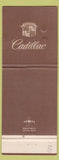 Matchbook Cover - Ronald Moran Cadillac Torrance CA WEAR