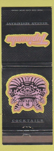 Matchbook Cover - Tupinamba Mexican Restaurant Mexican food