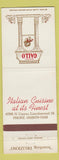 Matchbook Cover - Trattoria Gallo Lincolnwood IL
