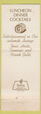 Matchbook Cover - Trattoria Gallo Lincolnwood IL