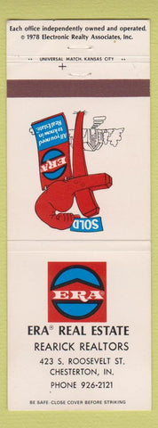 Matchbook Cover - ERA Real Estate Rearick Chesterton IN